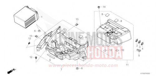 BATTERIE FSH125M de 2021